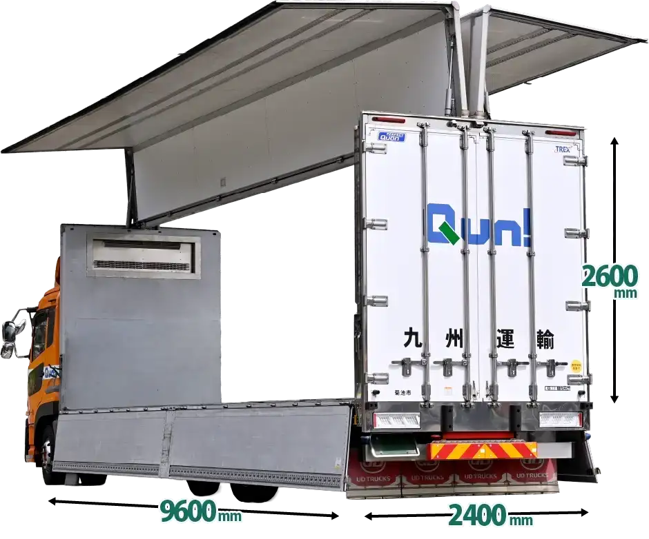 増トンウイング車 13t